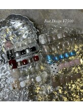 ファーストネイルアンドアイラッシュ(1st NAIL&eyelash)/7500円　フットデザイン