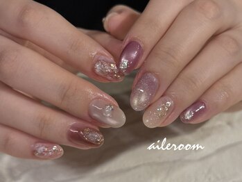 ピンクカラーマグネットデザイン