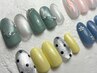 ハンドジェル　定額デザイン　他店オフ無料！(ケア代別途)￥6600