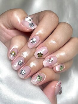 ビーエヌネイル(BN NAIL)/お花ネイル