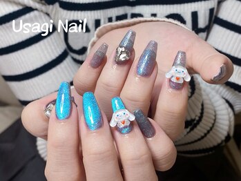 ウサギネイル 新大久保店(usagi nail)/冬ネイル