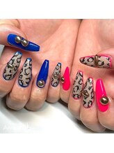 キュアバイアニーアンドジーノ(Qa by Annie&Gino)/《レオパードネイル》