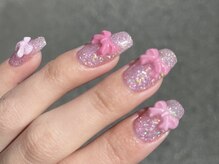 パークバイトーキョー(Park by tokyo)/ガーリーリボンネイル