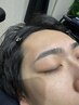迷ったらコレ！≪メンズアイブロウ≫眉毛脱毛（顔シェーバー、眉毛カット込）