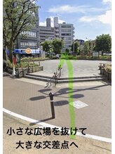 整体サロン　アンティオール　大森本店【頭痛/不眠/耳鳴り/腰痛/肩こり/骨盤矯正】/道案内