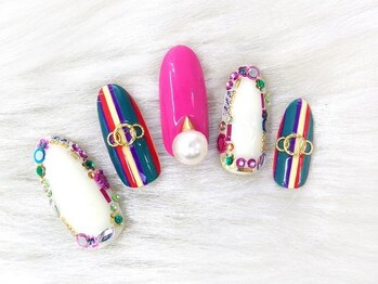 アンジェヴォーグ 名古屋本店(Angevogue)/オリエンタル ボーダー