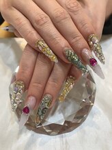 エスフィーネイルサロン ブリーユ(Esfy nailsalon Brille)/$札ファンシーネイル