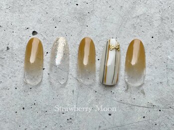 サロンストロベリームーン(Salon Strawberry Moon)/秋カラーネイル