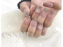 エスネイル 新宿西口店(es NAIL)/こだわりブラウングラデーション