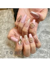ロアンネイル(roan nail)/きらきら×マット