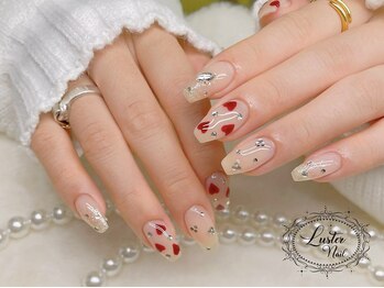 ラスターネイル(Luster nail)/ハートネイル