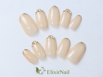エリクサーネイル 池袋(Elixir Nail)/定額a シンプル/クーポン使用
