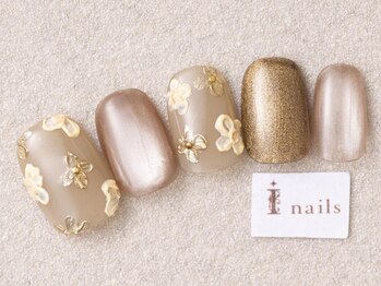 アイネイルズ 三宮店(I nails)/絵画風カラーマグネット