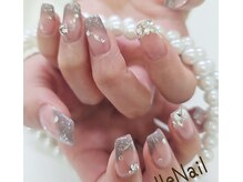 大人可愛いフレンチネイル！