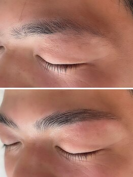 ルミナスビューティー(LUMINOUS BEAUTY)の写真/ナチュラルな魅力を引き出す表情筋・生え癖に合わせたアイブロウ施術で自分史上最高の似合わせ眉毛へ♪
