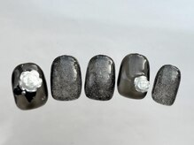 アイネイルズ 恵比寿店(I nails)/シンプル薔薇リボン7500円