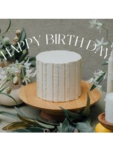 アイラッシュサロン ブラン イオンモールかほく店/お誕生日月は何度でも利用可能♪