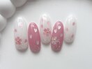 桜ネイル/7000円