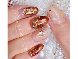 【三郷】べっ甲×金箔ニュアンス