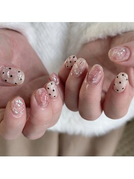 ドット/春/オーロラ