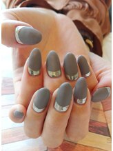 トータルサロン 白べぇーっ プラス/マットネイル☆