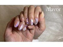 スラッシュフレーバー(/flavor)/うるうるネイル♪￥9500