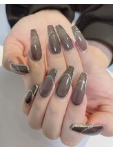 ネイルサロン エフ(ef)/シアーブラック