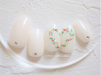 ネイルサロン ブランシュール(Nail Salon Blancheur)/ハートフラワー