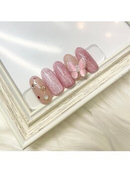 渋谷限定ビジューネイル