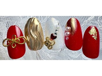 クエスト(Quest)/お正月ネイル♪