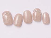 アイ ネイルズ 天神店(I nails)/キラパールネイル　¥6500