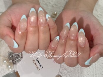 ユーユービューティネイル 上野御徒町店(UU Beauty&Nail)の写真/【マグネットカラーフレンチ】 スカルプ・長さだし専門店でもジェルOK★[上野/上野御徒町/スカルプ/チップ]