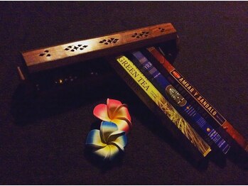 アジアン リラクゼーション ヴィラ 新潟東店(asian relaxation villa)/毎日違う本格的なアジアンなお香