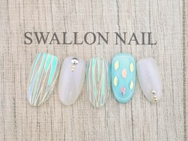 ７・８月定額ネイル