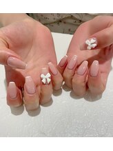 ネイルキュート アンド クールラッシュ 亀有店(nailcute & CoolLash)/バーチャルフレンチ