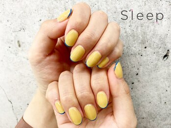 スリープ 中目黒(Sleep nakameguro)/ベース有フレンチネイル/hiromi