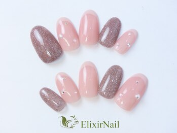 エリクサーネイル 池袋(Elixir Nail)/定額a シンプル/クーポン使用