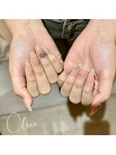 クリア なんば店(Clear)/キラキラストーンネイル