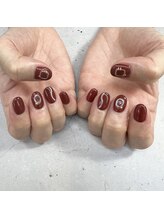 エムズネイル(M’s NAIL)/1番人気☆シンプルアートコース