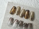 ニュアンスアシメ◆アート5本
