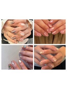 ショートネイルデザインが豊富