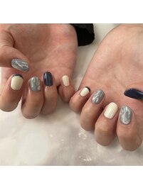 涼しげマーブル
