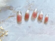 ウィズ 神戸(with)/ワンホン風チークネイル