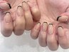 『hand☆￥7500』　スキニーフレンチ　「パラジェル/大山」