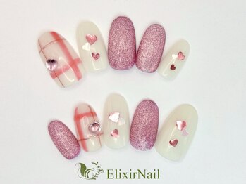 エリクサーネイル 五反田(Elixir Nail)/定額a シンプル/クーポン使用