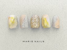 マリーネイルズ 表参道店(MARIE NAILS)/定額¥7,700 スモーキー 0325b
