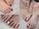 ヴィーナスネイル(Venus Nail)の写真/【フットマグネットコース￥4990】つけ放題アート持込デザインが安い★足元からかわいくしませんか？