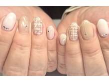 オンショントゥー(enchanteur)/ツイードネイル