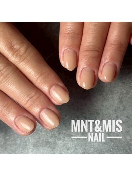 ミントアンドミスネイル(Mnt&Mis NAIL)/ワンカラーネイル　¥6500～
