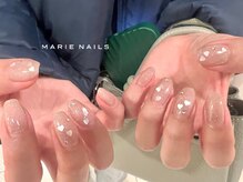 マリーネイルズ 心斎橋店(MARIE NAILS)/6,600/新規様 ハート 0312c